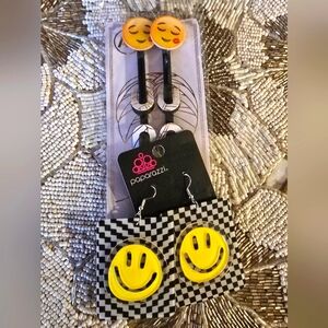 Earrings and hair chopsticks